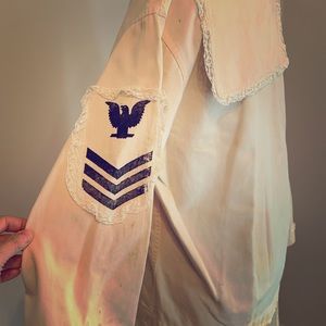 Vintage women’s US naval shirt